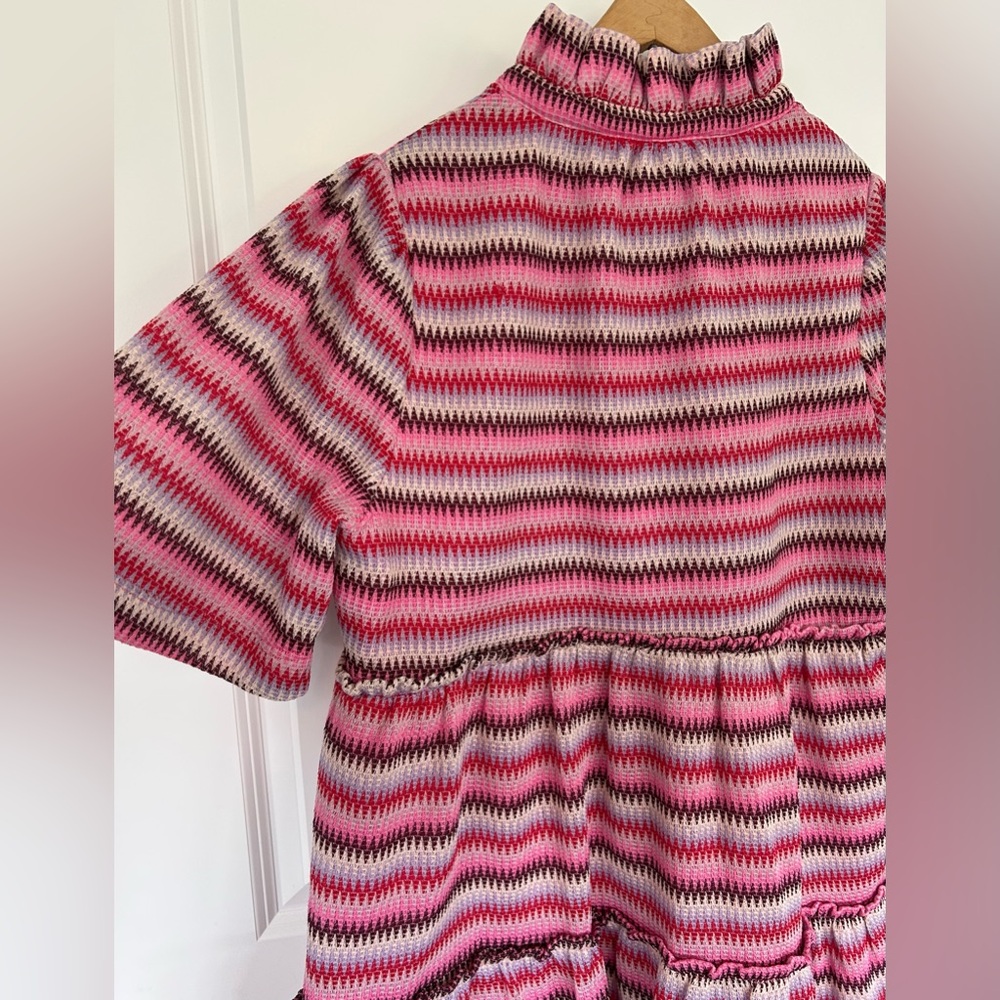 Tuckernuck Zigzag Knit Stripe Crawford Dress - Picture 9 of 16